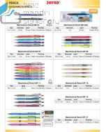 Gambar Pensil Mekanik Cetek Bisa Refill Isi Ulang 0.5mm 0.7mm 2.0mm Mechanical Pencil Joyko MP-01&