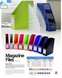 Gambar Bantex 4011-07 Magazine File F4 10 cm White Boxfile kotak berkas merek Bantex