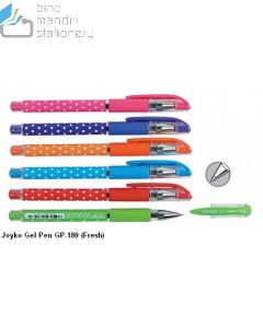 Contoh Joyko Gel Pen GP-180 Fresh merek Joyko