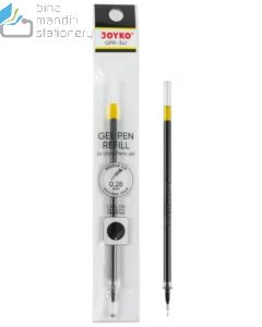 Jual Isi Pena Joyko Gel Pen Refill GPR-341 (Black) terlengkap di toko alat tulis