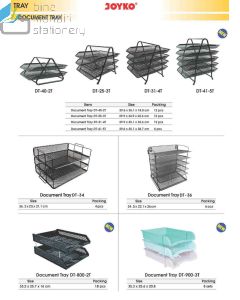 Jual Bak Surat Meja Besi Jaring Susun Joyko Document Tray DT-34 termurah harga grosir Jakarta