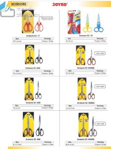 Jual Gunting Serbaguna Kertas dan Kain Joyko Scissors SC-18 terlengkap di toko alat tulis