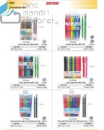 Jual Gel Pen Warna Warni Tinta Gel Joyko Color Gel Pen GPC-296 termurah harga grosir Jakarta